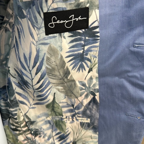 Sean John Classic Fit 2-Button Blazer Suit Jacket - Blue - size 42R - Picture 4 of 7